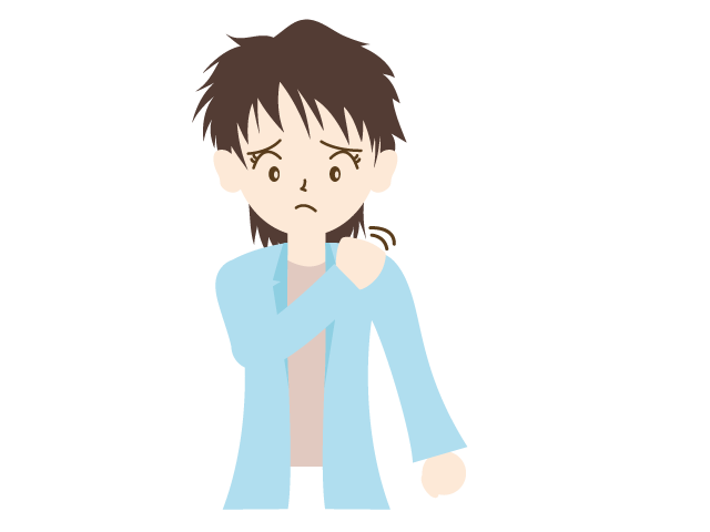 肩がこる | 肩が痛い | 女性 - 医療/病院/人物/写真/クリップアート/フリー素材/介護/福祉
