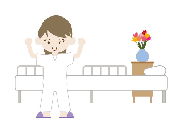 病気が治る | 女の子 | 笑顔 - 医療/病院/人物/写真/クリップアート/フリー素材/介護/福祉