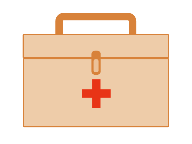 救急箱 | 治療 - 医療/病院/人物/写真/クリップアート/フリー素材/介護/福祉