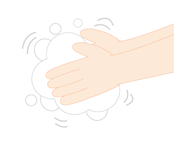 手を洗う | 石けん | 泡 - 医療/病院/人物/写真/クリップアート/フリー素材/介護/福祉