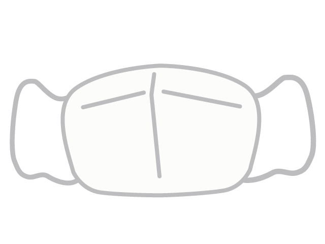 マスク | 白色 - 医療/病院/人物/写真/クリップアート/フリー素材/介護/福祉