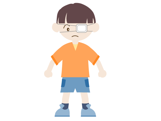 結膜炎 | 目 | 病気 | 男の子 - 医療/病院/人物/写真/クリップアート/フリー素材/介護/福祉