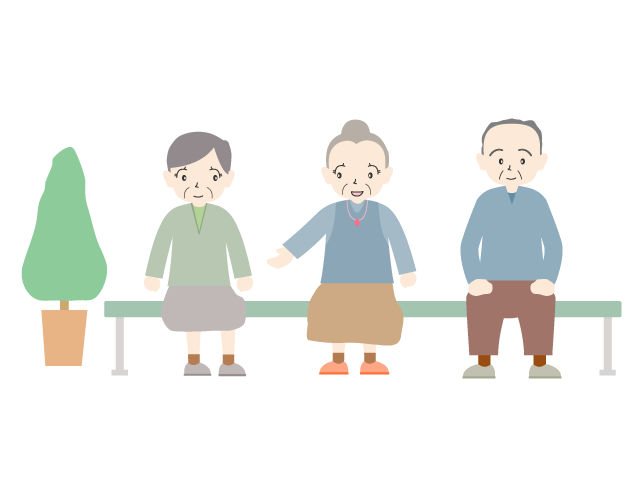 待合室 | 込んでいる | 長い間待つ - 医療/病院/人物/写真/クリップアート/フリー素材/介護/福祉