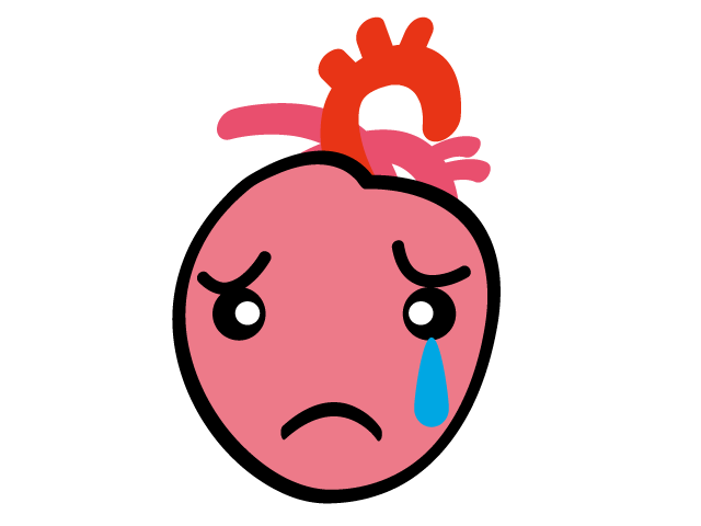 心臓 | 弱る | 検査が必要 - 医療/病院/人物/写真/クリップアート/フリー素材/介護/福祉