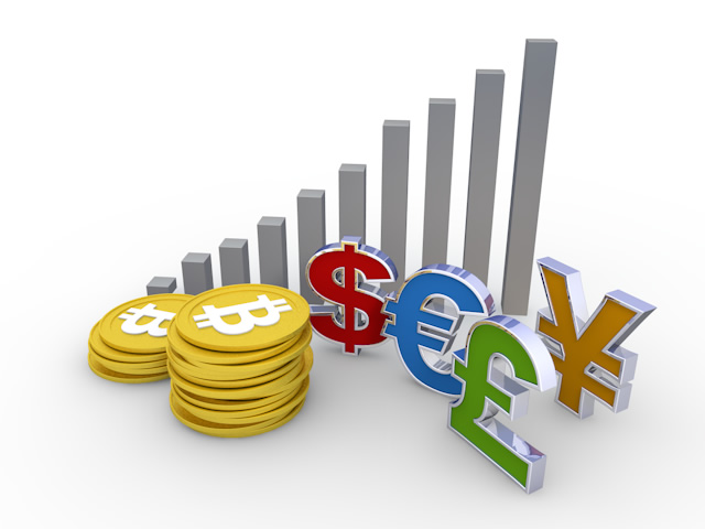 棒グラフ｜ビットコイン｜為替