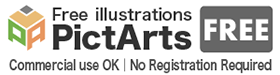 Free illustration material - PictArts