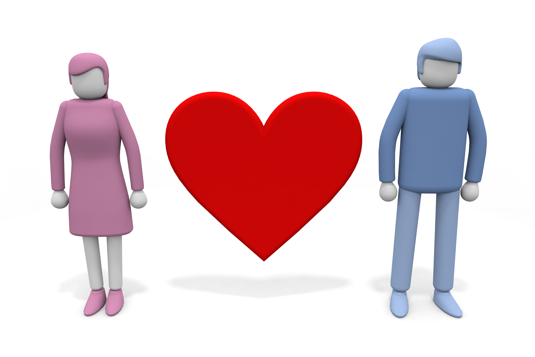 大きな赤いハートマーク。 - フリーで使えるイラスト。メンバー登録なし。サイズ：2,100×1,400