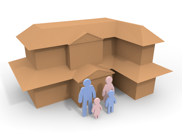 購入｜家｜新生活｜暮らし - ピクトサイン / アイコン / クリップアート / 無料 / ダウンロード / 人物 / 高品質3Dイラスト