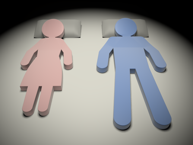 寝不足｜不眠｜睡眠｜夜中 - ピクトサイン / アイコン / クリップアート / 無料 / ダウンロード / 人物 / 高品質3Dイラスト