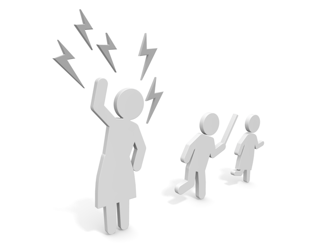 騒音｜迷惑｜叱る｜子供 - ピクトサイン / アイコン / クリップアート / 無料 / ダウンロード / 人物 / 高品質3Dイラスト