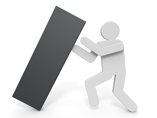 問題｜発生｜支える｜人物 - ピクトサイン / アイコン / クリップアート / 無料 / ダウンロード / 人物 / 高品質3Dイラスト