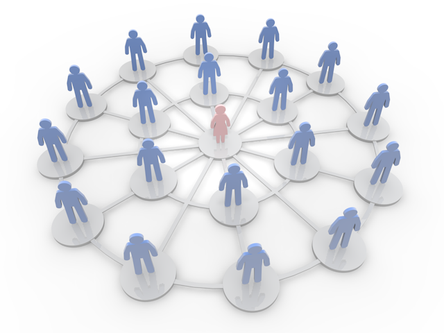 SNS｜つながり｜出会い - ピクトサイン / アイコン / クリップアート / 無料 / ダウンロード / 人物 / 高品質3Dイラスト