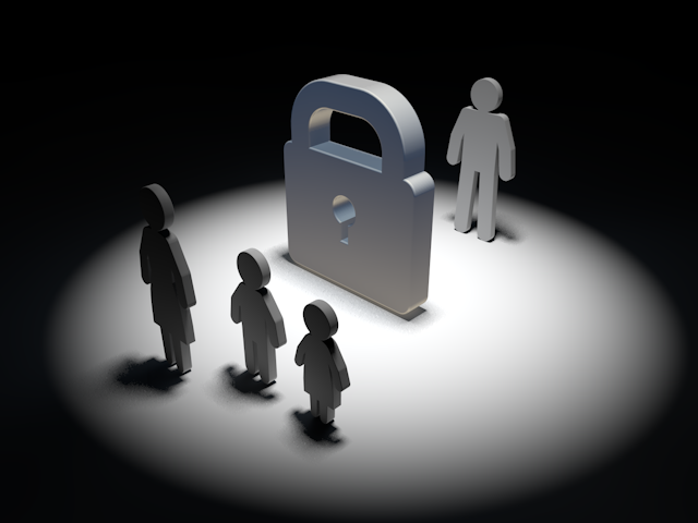 怪しい人物｜鍵｜守る｜母親 - ピクトサイン / アイコン / クリップアート / 無料 / ダウンロード / 人物 / 高品質3Dイラスト