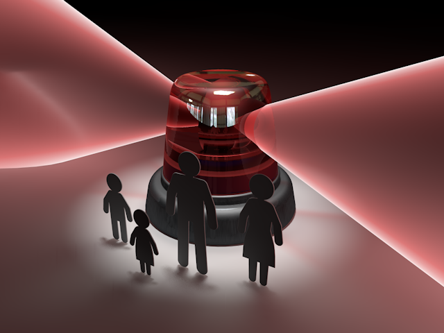 危うい｜事態｜ファミリー｜問題 - ピクトサイン / アイコン / クリップアート / 無料 / ダウンロード / 人物 / 高品質3Dイラスト