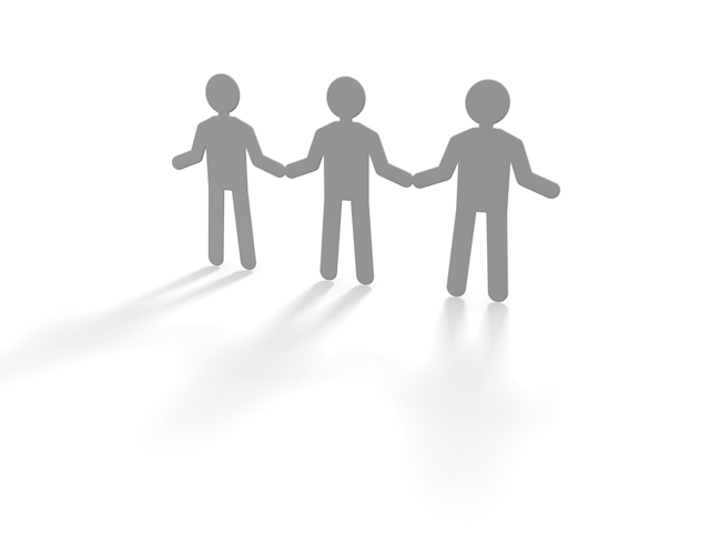 仲間｜協力｜手をつなぐ - ピクトサイン / アイコン / クリップアート / 無料 / ダウンロード / 人物 / 高品質3Dイラスト