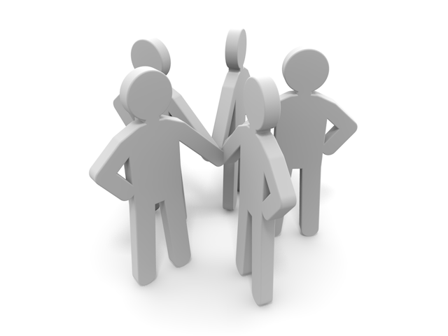 協力体制｜仲間｜人物 - ピクトサイン / アイコン / クリップアート / 無料 / ダウンロード / 人物 / 高品質3Dイラスト