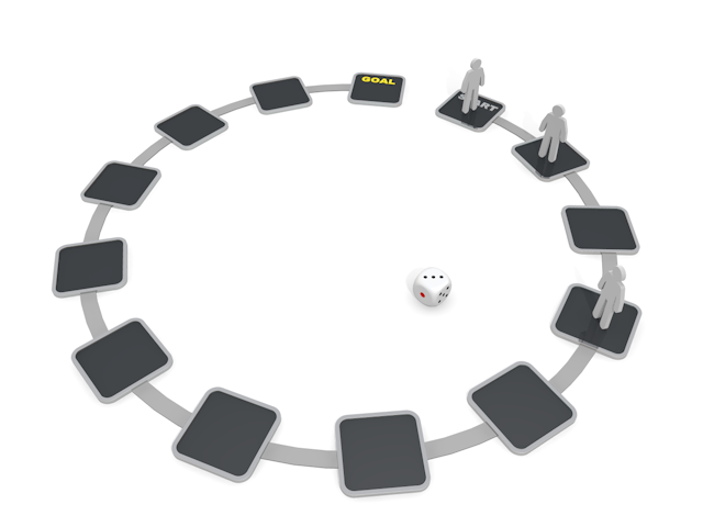 スゴロク｜サイコロ｜ゲーム - ピクトサイン / アイコン / クリップアート / 無料 / ダウンロード / 人物 / 高品質3Dイラスト