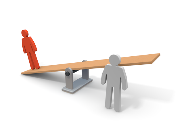 圧倒的｜能力｜差｜人物 - ピクトサイン / アイコン / クリップアート / 無料 / ダウンロード / 人物 / 高品質3Dイラスト