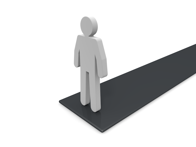 通り道｜一人｜直線 - ピクトサイン / アイコン / クリップアート / 無料 / ダウンロード / 人物 / 高品質3Dイラスト