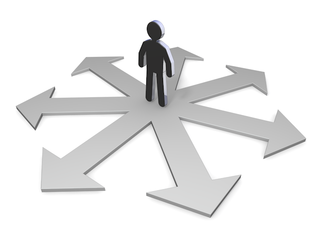 選択｜たくさん｜悩む - ピクトサイン / アイコン / クリップアート / 無料 / ダウンロード / 人物 / 高品質3Dイラスト