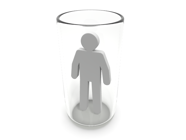 コップ｜閉じ込める｜捕まえる - ピクトサイン / アイコン / クリップアート / 無料 / ダウンロード / 人物 / 高品質3Dイラスト