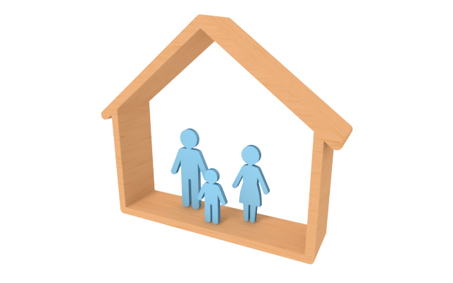 タワーマンション / 分譲マンション - 住宅/イラスト/マンション/ビル/写真/フリー素材/人物