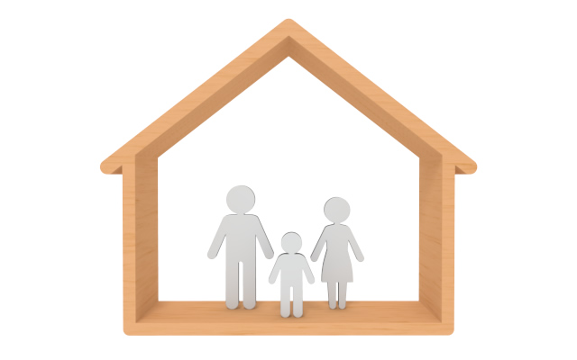 住まい / 資産 - 住宅/イラスト/マンション/ビル/写真/フリー素材/人物