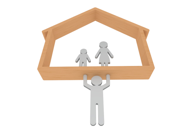 建築物 / 住まい - 住宅/イラスト/マンション/ビル/写真/フリー素材/人物