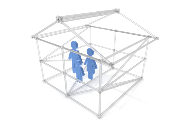 住宅 / 住居 - 住宅/イラスト/マンション/ビル/写真/フリー素材/人物