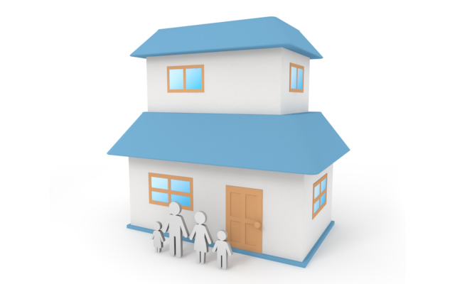 緑 / 住宅 / 分譲 - 住宅/イラスト/マンション/ビル/写真/フリー素材/人物