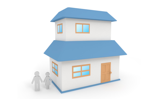 物件 / 移住 / トラック - 住宅/イラスト/マンション/ビル/写真/フリー素材/人物