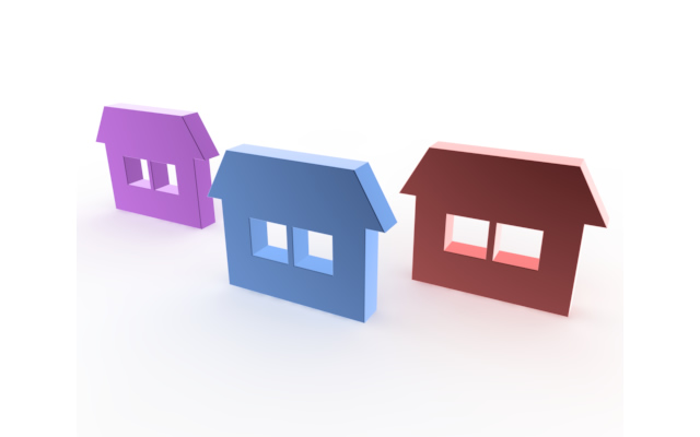 タワーマンション / 分譲マンション - 住宅/イラスト/マンション/ビル/写真/フリー素材/人物