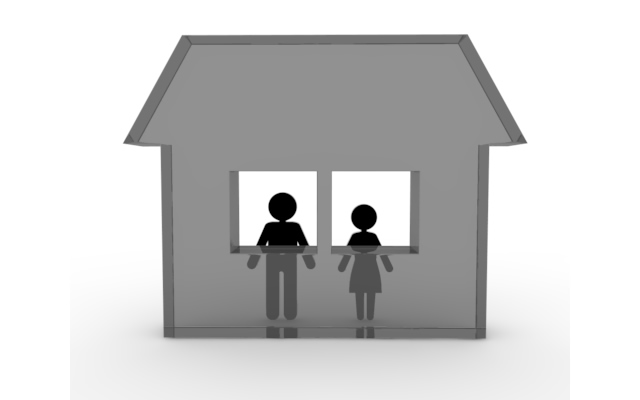 住まい / 資産 - 住宅/イラスト/マンション/ビル/写真/フリー素材/人物