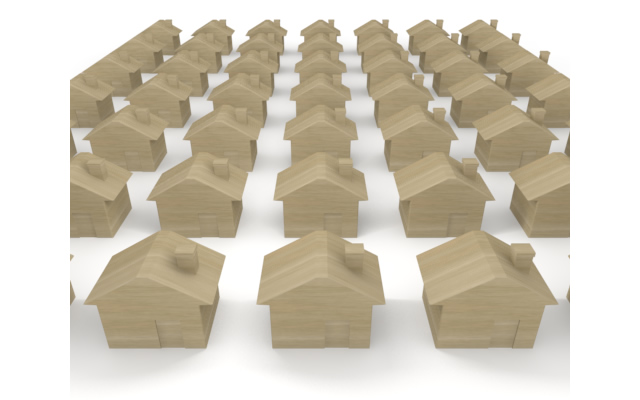 住宅 / 住居 - 住宅/イラスト/マンション/ビル/写真/フリー素材/人物