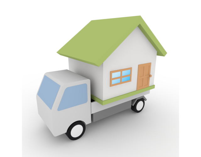 事故 / 災害 / ビル - 住宅/イラスト/マンション/ビル/写真/フリー素材/人物