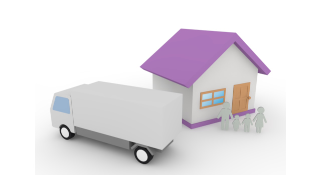 寝室 / 正面 / 部屋 - 住宅/イラスト/マンション/ビル/写真/フリー素材/人物