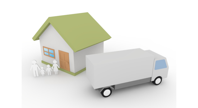 分譲住宅 / 注文住宅 / ファミリー - 住宅/イラスト/マンション/ビル/写真/フリー素材/人物