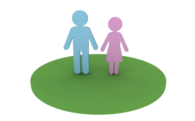 アパート / 集合住宅 / マンション - 住宅/イラスト/マンション/ビル/写真/フリー素材/人物