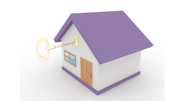 シンプル / マイホーム - 住宅/イラスト/マンション/ビル/写真/フリー素材/人物