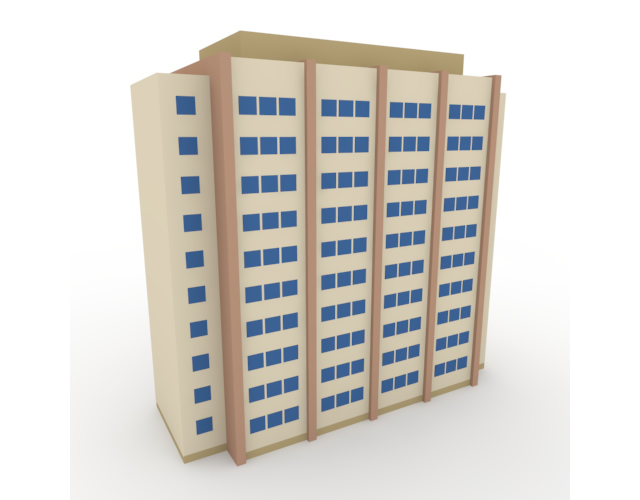 事故 / 災害 / ビル - 住宅/イラスト/マンション/ビル/写真/フリー素材/人物