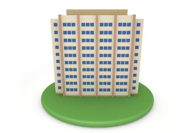 一軒家 / 2階建て / 子供部屋 - 住宅/イラスト/マンション/ビル/写真/フリー素材/人物