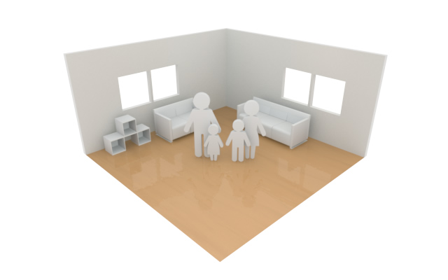 住宅 / 家 / 建物 - 住宅/イラスト/マンション/ビル/写真/フリー素材/人物