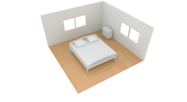 建築物 / 合成 / 住まい - 住宅/イラスト/マンション/ビル/写真/フリー素材/人物