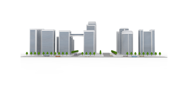 住居 / 一戸建て - 住宅/イラスト/マンション/ビル/写真/フリー素材/人物