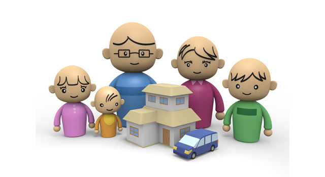 不動産 / 問題 / トラブル - 住宅/イラスト/マンション/ビル/写真/フリー素材/人物