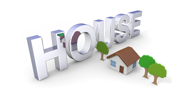 街並 / マイホーム - 住宅/イラスト/マンション/ビル/写真/フリー素材/人物