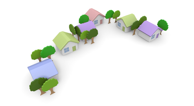 建物 / 住宅 / 一戸建て - 住宅/イラスト/マンション/ビル/写真/フリー素材/人物