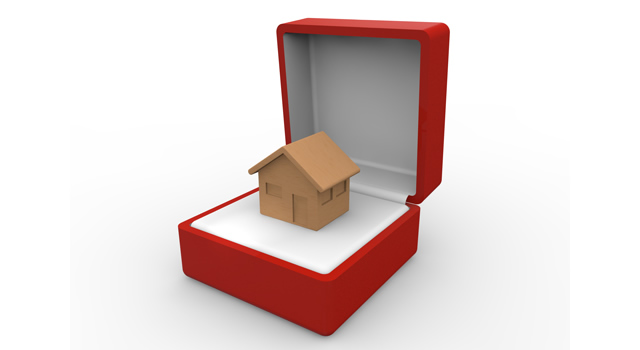 不動産 / 賃貸アパート / 植木 - 住宅/イラスト/マンション/ビル/写真/フリー素材/人物