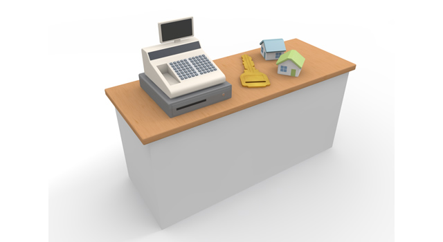 不動産 / 分譲 / 立体 - 住宅/イラスト/マンション/ビル/写真/フリー素材/人物