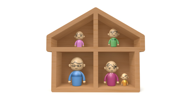 ソーラーパネル / 一戸建て - 住宅/イラスト/マンション/ビル/写真/フリー素材/人物